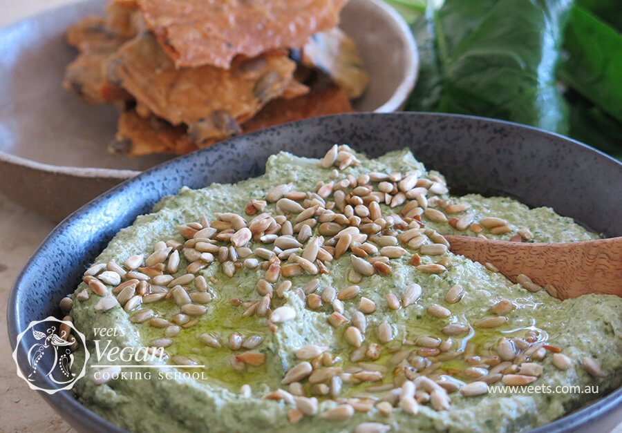 warrigal-greens-hummus